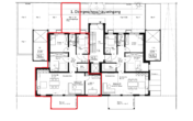 4,5-Zimmer Neubauwohnung - Grundrissplan Wohnung