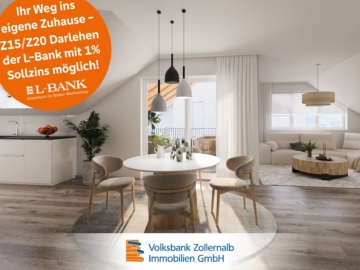 WOHNEN. ERLEBEN. Am Kaffeebühl, 72358 Dormettingen, Dachgeschosswohnung