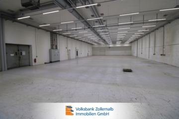 Flexibel aufteilbare Produktions-, Lager- und Büroflächen mit Laderampe und 4t Aufzug, 72458 Albstadt, Halle