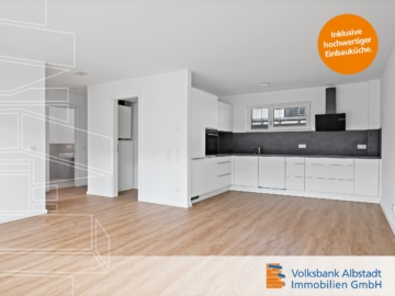 Neubau-Mietwohnung mit Küche, 72461 Albstadt, Etagenwohnung zur Miete