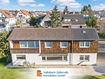 Großzügiges Wohnhaus mit Garten + Garagenhalle = Traumhaus mit vielseitigem Potential, 72461 Albstadt, Einfamilienhaus