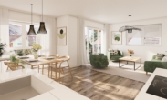 Innenrendering Gebäude 3 - Wohnung 3 - WOHNEN. ERLEBEN. Am Kaffeebühl