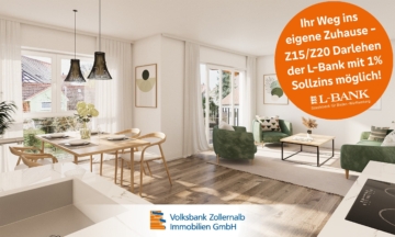 WOHNEN. ERLEBEN. Am Kaffeebühl, 72358 Dormettingen, Erdgeschosswohnung