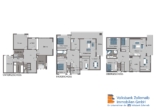 Grundriss - Großzügiges Zweifamilienhaus mit schönem Garten und zwei Garagen