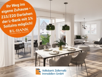 WOHNEN. ERLEBEN. Am Kaffeebühl, 72358 Dormettingen, Etagenwohnung