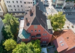 Gebäuderückseite - Denkmal im Herzen der Stadt